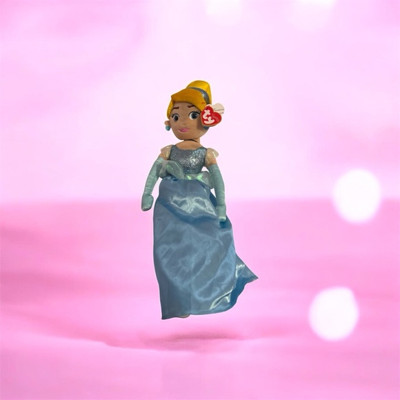 Ty Other - Ty Sparkling Blue Cinderella Princess Plush